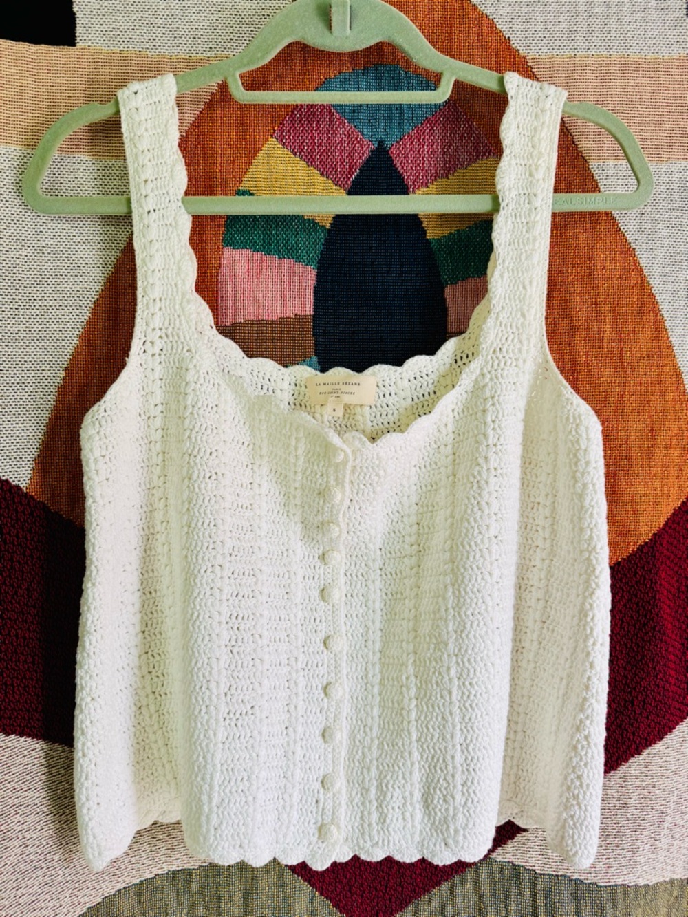 Sezane Knit Top EUC Size Small